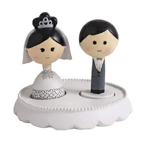 アイビー レーン デザイン AM1055 ウェディング ケーキ トッパー フリーサイズ Ivy Lane Design AM1055 Wedding Cake Topper, One Size