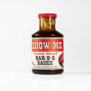 Show Me LbhX[No[ BQ \[X (Tq[go[ BQ \[XA21 IX) Show Me Liquid Smoke Bar-B-Q Sauce (Some Heat Bar-B-Q Sauce, 21 oz)