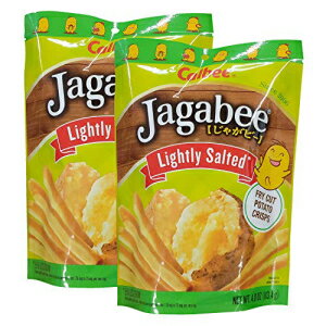 カルビー Jagabee うすしおポテトクリスプ 113.4g 2個入 Calbee Jagabee Lightly Salted Potato Crisps 113.4g, 2 Pack