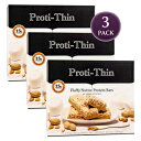 Proti-Thin - ӂӂib^[ veC o[ - 15g veC - Y_CGbgo[ - @ۃXibNo[ - Oet[ - 3  (5% ߖ) Proti-Thin - Fluffy Nutter Protein Bar - 15g Protein - Low-Carb Diet Bar -