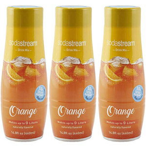 ソーダストリーム オレンジ、440ml、14.8液量オンス（1パック） SodaStream Orange, 440ml , 14.8 Fl Oz (Pack of 1)