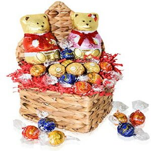 o^Cf[MtgoXPbg ? ނƔޏւ̃`R[gMtg ? 傫ȃN}ƃgt ? ȁAvAJbvAFlAjÃn[g^̃oXPbg Valentinefs Day Gift Basket ? Chocolate Gifts for Him and Her - Large Bears a