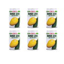 }S[AtHR }S[ lN^[ (6 pbNAv 70.8 tʃIX) Mango, Foco Mango Nectar (6 Pack, Total of 70.8fl.oz)