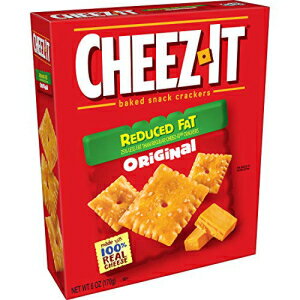 楽天GlomarketCheez-It チーズクラッカー、ベイクドスナッククラッカー、オフィスおよびキッズスナック、脂肪を減らすオリジナル、6オンスボックス （1ボックス） Cheez-It Cheese Crackers, Baked Snack Crackers, Office and Kids Snacks, Reduce Fat Original, 6oz