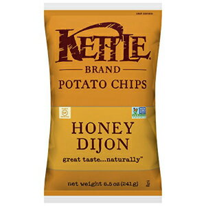 Kettle Brand ポテトチップス、ハニー ディジョン、8.5 オンス袋 (12 個パック) Kettle Brand Potato Chips, Honey Dijon, 8.5 Ounce Bags (Pack of 12)