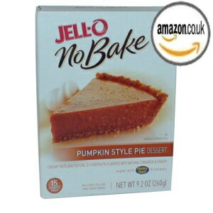 楽天GlomarketJell-O 焼かないパンプキンスタイルのパイデザート、9.2オンス箱 Jell-O No-Bake Pumpkin Style Pie Dessert, 9.2-Ounce Box