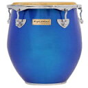 Tycoon Percussion 11 インチ コンチェルト シリーズ Quinto シングル スタンド付き、ブルー スペクトラム Tycoon Percussion 11 Inch Concerto Series Quinto With Single Stand, Blue Spectrum