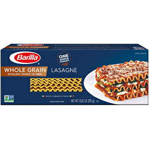 Barilla 全粒粉パスタ、波状ラザニア、13.25 オンス (12 個パック) Barilla Whole Grain Pasta, Wavy Lasagne, 13.25 Ounce (Pack of 12)