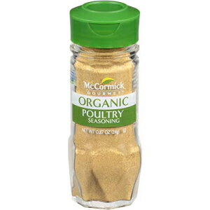 マコーミック グルメ オーガニック鶏肉調味料、0.87 オンス McCormick Gourmet Organic Poultry Seasoning, 0.87 oz