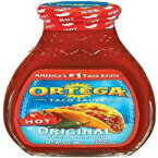 IeK ^R\[X IWi ZŊ炩ȃzbg 8 IX 3pbNB Ortega Taco Sauce Original Thick & Smooth Hot 8 Oz. Pack Of 3.