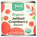 楽天Glomarket365 by Whole Foods Market、ソース クランベリー ゼリー オーガニック、14 オンス 365 by Whole Foods Market, Sauce Cranberry Jellied Organic, 14 Ounce