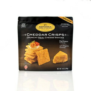 Υ ꡼ޥ꡼ ꥹ - ̣Υ å ʥå ⥿ѥ ú岽ʪ ƥե꡼ Ի 10  (1 ) Sonoma Creamery Cheese Crisps - Cheddar Savory Cheese Cracker Snack High Protein