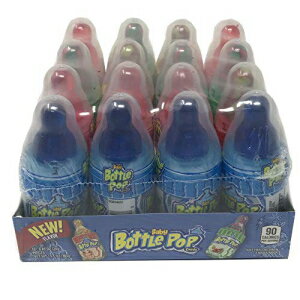 哺乳瓶 ポップキャンディ 哺乳瓶 アソートフレーバー (16個入り) Baby Bottle Pop Candy Baby Bottles Assorted Flavors (Pack of 16)