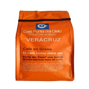 プンタ デル シエロ - ベラクルス ロースト コーヒー豆 - 17.6 オンス / 500 グラム - メキシコ産 Punta del Cielo - Veracruz Roasted Coffee Beans - 17.6 oz / 500 gr - From Mexico