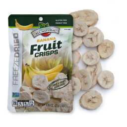 Brothers-ALL-Natural フルーツクリスプ、バナナ、0.59 オンス (24 個パック) Brothers-ALL-Natural Fruit Crisps, Banana, 0.59 oz (Pack of 24)