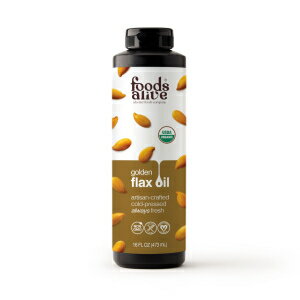 Foods Alive | Organic Flax Oil | 16 oz Omega 3