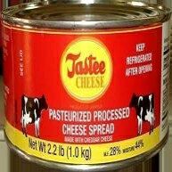 Tastee Cheese 低温殺菌プロセスチーズスプレッド 5 ポンド Tastee Cheese Pasteurized Processed Cheese Spread 5 Lb