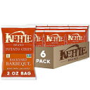 Kettle Brand ポテトチップス バックヤードバーベキューケトルチップス スナックバッグ 2オンス (6個パック) Kettle Brand Potato Chips, Backyard Barbeque Kettle Chips, Snack Bag, 2 Oz (Pack of 6)