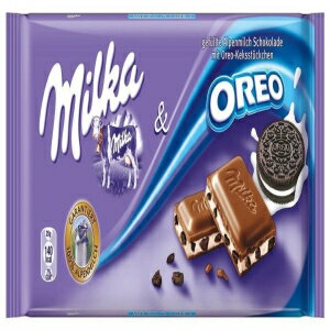 ミルカ オレオ アルパイン ミルク チョコレート、3.5 (5 個パック) Milka Oreo Alpine Milk Chocolate, 3.5 (Pack of 5)