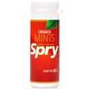 Spry Xylitol Cinnamon Mints Sugar Free Candy - Breath Mints That Promote Oral Health, Dry Mouth Mints That Increase Saliva Production, Stop Bad Breath, 45 Count (Pack of 1)