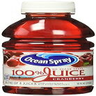 オーシャンスプレー 100 ジュース クランベリー 10 オンスボトル (6 個パック) Ocean Spray 100 Juice, Cranberry, 10 Ounce Bottle (Pack of 6)