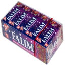 ガム ファリムプレーンガム - 森のフルーツ風味 - 20 5 = 100 個 Falim Plain Gum - Forrest Fruits Flavoured- 20 5 = 100 Pieces