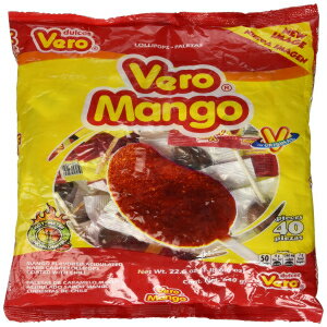 x }S[ R ` - 40 pbN - (22.6 IX)(1 |h 6.6 IX) Vero Mango Con Chile - Pack of 40- (22.6 oz.)(1 lb. 6.6 oz.)