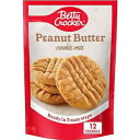 7.2 オンス (1 パック)、ベティ クロッカー ピーナッツバター クッキー ミックス、2 インチのクッキー 12 枚分、7.2 オンス 7.2 Ounce (Pack of 1), Betty Crocker Peanut Butter Cookie Mix, Makes twelve (12) 2-inch Cookies, 7.2