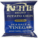 Kettle Foods ソルト＆ビネガーポテトチップス 13オンス Kettle Foods Salt And Vinegar Potato Chips, 13 OZ