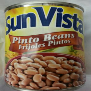 Sun Vista、ピントビーンズ、15オンス缶（6個パック） Sun Vista, Pinto Beans, 15oz Can (Pack of 6)