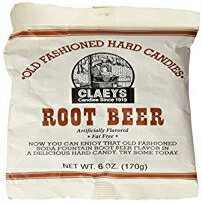 Claeys オールド ファッション ルート ビア ハード キャンディ 6 オンス Claeys Old Fashioned Root Beer Hard Candy 6 oz.