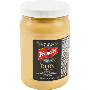 *** We ship internationally, so do not use a package forwarding service. We cannot ship to a package forwarding company address because of the Japanese customs regulation. If it is shipped and customs office does not let the package go, we do not make a refund. ■ 名称 French's Dijon Mustard, 32 oz - One 32 Ounce Container of Thick and Creamy Dijon Mustard Made of Real Chardonnay Wine and Robust Spices Perfect for Elevating Entrees ■ 内容量 商品名に記載 ■ 原材料 別途ラベルに記載(英文) ■ 賞味期限 別途ラベルに記載(月/日/年順番) ■ 保存方法 高温多湿の場所を避けて保存してください。 ■ 発送元 アメリカ ■ 原産国名 商品表面に記載 ■ 輸入者 UNI International Inc. 100 Galway pl Teaneck NJ USA+1 2016033663 ■ 広告文責 UNI International Inc. 100 Galway pl Teaneck NJ USA NJ USA+1 2016033663 【注意事項】 *** 特に注意してください。 *** ・個人ではない法人・団体名義での購入はできません。この場合税関で滅却されてもお客様負担になりますので御了承願います。 ・お名前にカタカナが入っている場合法人である可能性が高いため当店システムから自動保留します。カタカナで記載が必要な場合はカタカナ変わりローマ字で記載してください。 ・お名前またはご住所が法人・団体名義（XX株式会社等）、商店名などを含めている場合、または電話番号が個人のものではない場合、税関から法人名義でみなされますのでご注意ください。 ・転送サービス会社への発送もできません。この場合税関で滅却されてもお客様負担になりますので御了承願います。 *** ・注文後品切れや価格変動でキャンセルされる場合がございますので予めご了承願います。 ・当店でご購入された商品は、原則として、「個人輸入」としての取り扱いになり、すべてニュージャージからお客様のもとへ直送されます。 ・ご注文後、30営業日以内(通常2~3週間)に配送手続きをいたします。配送作業完了後、2週間程度でのお届けとなります。 ・まれに商品入荷状況や国際情勢、運送、通関事情により、お届けが2ヶ月までかかる場合がありますのでお急ぎの場合は注文をお控えください。 ・個人輸入される商品は、すべてご注文者自身の「個人使用・個人消費」が前提となりますので、ご注文された商品を第三者へ譲渡・転売することは法律で禁止されております。 ・関税・消費税が課税される場合があります。詳細はこちらをご確認下さい。 ・食品の場合、パッケージのアップデートが頻繁であり、商品写真と実際のパッケージが異なる場合があります。パッケージ外観の違いの理由では、返品・交換が不可能ですので、予めご了承ください。 ・アメリカの場合、Best By日付はExpiry Date（賞味期限）とは異なり、Best By日付以降も安全に摂取ができます。 ・電気製品購入時の注意点：1)アメリカと日本の電圧差で電力消費が高い加熱機器類は変圧器が必要な場合があります。変圧器の購入は別途費用が掛かります。日本の電圧がもう低いのでそのまま使用しても発熱の危険はありませんが加熱に時間がもう少しかかる可能性があります。2)受領後30日以内の初期不良は返金または交換で対応します。その後の修理は原則的に対応が出来かねますが保証期間以内なら海外メーカーへの交渉は代行致します。（送料などの実費は別途請求）3)本商品はアメリカ内需用です。日本でのワランティーなどはできない可能性があります。また、他の日本製品と互換ができない恐れがあります。 ・当店では、ご注文から30分以上過ぎた場合、原則的にお客様都合によるキャンセルは承っておりません。PC販売説明文