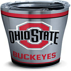 Tervis 1297814 NCAA InCIBobNACY gfBV XeXX`[ ^u[ WtA20 IXAVo[ Tervis 1297814 NCAA Ohio State Buckeyes Tradition Stainless Steel Tumbler with Lid, 20 oz, Silver