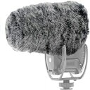 Fur Windscreen, YOUSHARES Microphone Furry Windscreen - Outdoor Wind Cover Muff Mic Wind Shield Fur Pop Filter as Foam Cover Compatible with Rode VideoMic Pro Microphone