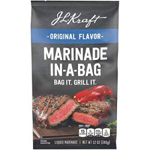 JL Ntg IWi obO}l t̃}l[h 12 IX J.L. Kraft Original Marinade-in-a-Bag Liquid Marinade 12 Ounce