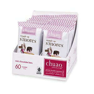 チョコレートバー - Chuao Chocolatier Snuggle Up S'mores ミニ チョコレート バー 20 パック (0.39 オンスのミニバー) - ベストセラー チョコレート パック - グルメ アーティザン チョコレート - ダーク チョコレート Chocolate Bars - Ch