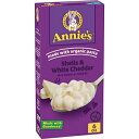 Annie 039 s White Cheddar Shells Macaroni and Cheese with Organic Pasta, 6 oz (Pack of 12)
