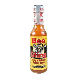 {g3{Ir[XeBOnj[nolzbg\[XA5IX 3 BOTTLES! Bee Sting Honey & Habanero Hot Sauce, 5oz.