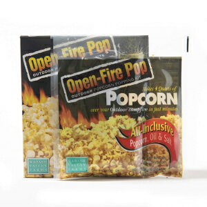 楽天GlomarketWabash Valley Farms Open Fire Pop Kit- Campfire Popcorn, Popcorn Kernels for Outdoor Popcorn Popping, All in One Popcorn Kernels, Popcorn Kit, 5 Pack