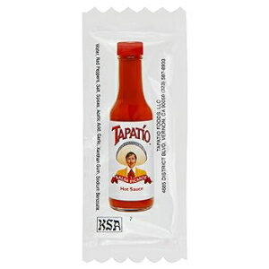 7 Gram (Pack of 500), spice, Tapatio Hot Sauce Packets (0.2 oz Packets, Pack of 500)