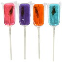 Hotlix NPbgzՃ|bvlߍ킹 - 4 pbN - u[x[AO[vAIWAXgx[ Hotlix Assorted Cricket Sucker Lollipop - Pack of 4 - Blueberry, Grape, Orange, Strawberry