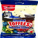 EH[J[Y A\[g gtB[ƃ`R[g GNA - 3 x 150gm Walkers Assorted Toffees and Chocolate Eclairs - 3 x 150gm