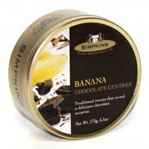 シンプキンズ トラベル バナナ チョコレート センター - 6.1オンス - 6パック Simpkins Travel Banana Chocolate Center - 6.1oz - 6 Pack