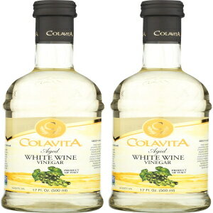 Colavita Aged White Wine Vinegar, Special, 17 Fl Oz (Pack of 2)