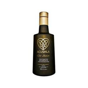 Acushla Gold - オーガニック エクストラ バージン オリーブ オイル 0.10% - ガラス瓶 500 ml / 16.9fl oz Acushla Gold - Organic Extra Virgin Olive Oil 0.10% - Glass Bottle of 500 ml / 16.9fl oz