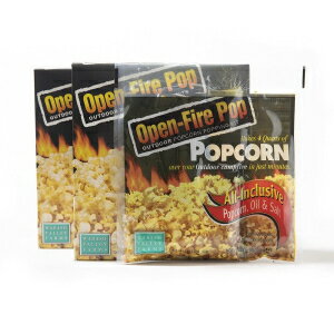 楽天GlomarketAll in One Popcorn Packs - Wabash Valley Farms All Inclusive Popping Kits, Open Fire Pop, Popcorn Kernels for Outdoor Popping, All in One Popcorn Kernels, Popcorn Kit, 1 Pack 5 Kits