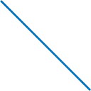 Aviditi Reusable Blue Paper Twist Ties, 6