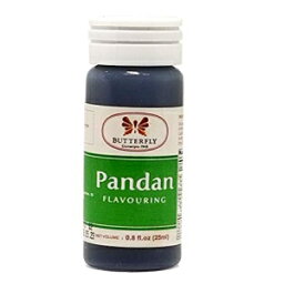 バタフライ パンダン フレーバー エキス 0.8 オンス (25 ml) Butterfly Pandan Flavoring Extract 0.8 Oz.(25 ml)