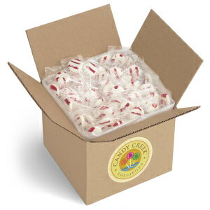 Zany Cane yp[~g |bv by Candy CreekAoN 5 |h J[g Zany Cane Peppermint Lollipops by Candy Creek, Bulk 5 lb. Carton