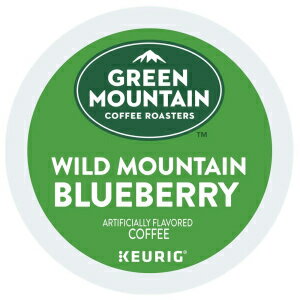 グリーン マウンテン ワイルド マウンテン ブルーベリー K カップ キューリグ ブルワーズ用 72 カウント (24 個 3 パック) Green Mountain Wild Mountain Blueberry K-cups for Keurig Brewers 72 Count (3 Packs of 24)
